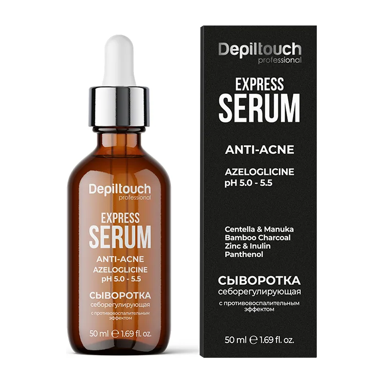 Depiltouch Сыворотка себорегулирующая с противовоспалительным эффектом, 50 мл