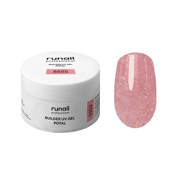 Моделирующий УФ-гель с поталью BUILDER UV GEL POTAL, 15 г №8555 !!!