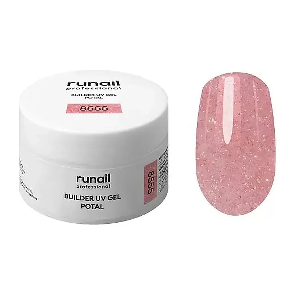 Моделирующий УФ-гель с поталью BUILDER UV GEL POTAL, 15 г №8555 !!!