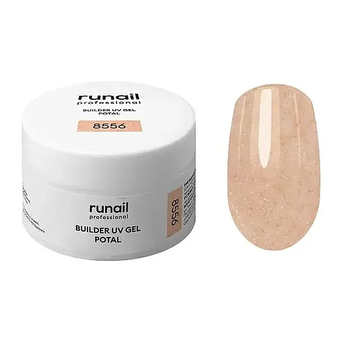 Моделирующий УФ-гель с поталью BUILDER UV GEL POTAL, 15 г №8556 !!!