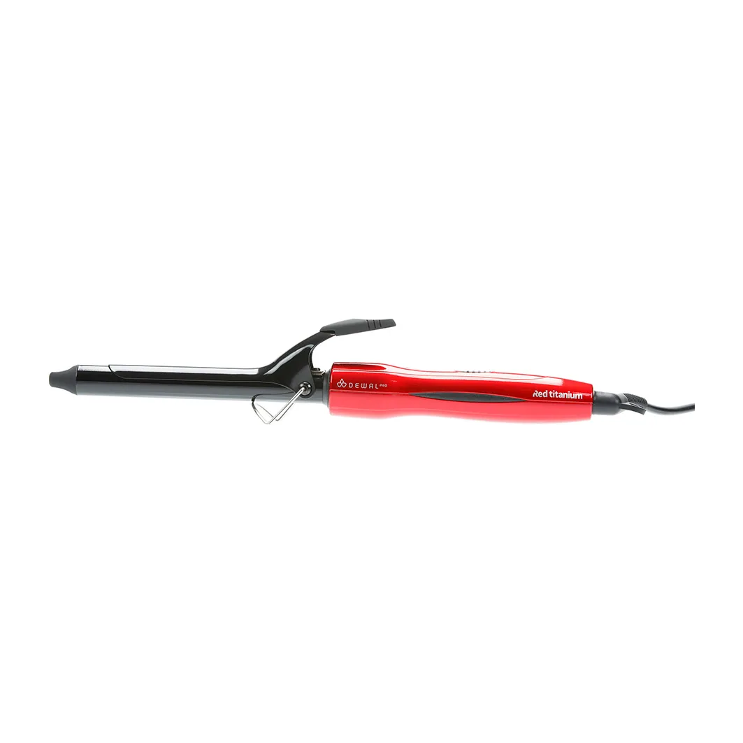 Плойка для волос DEWAL Red Titanium 19 мм, 40Вт