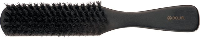 Щетка для укладки DEWAL  вогнутая, пластиковый штифт, 9 рядов BR69539 brown