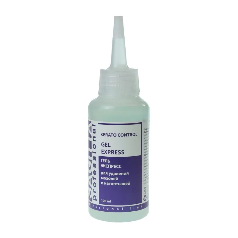 70001 GEL EXPRESS KERATO control INTENSIVE Гель экспресс для удаления мозолей и натоптышей 100ml