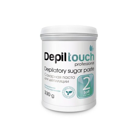 Сахарная паста для депиляции МЯГКАЯ  "Depiltouch professional" 330г