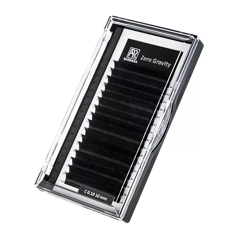 Чёрные ресницы BARBARA "Zero Gravity" (D 0.07 14mm)