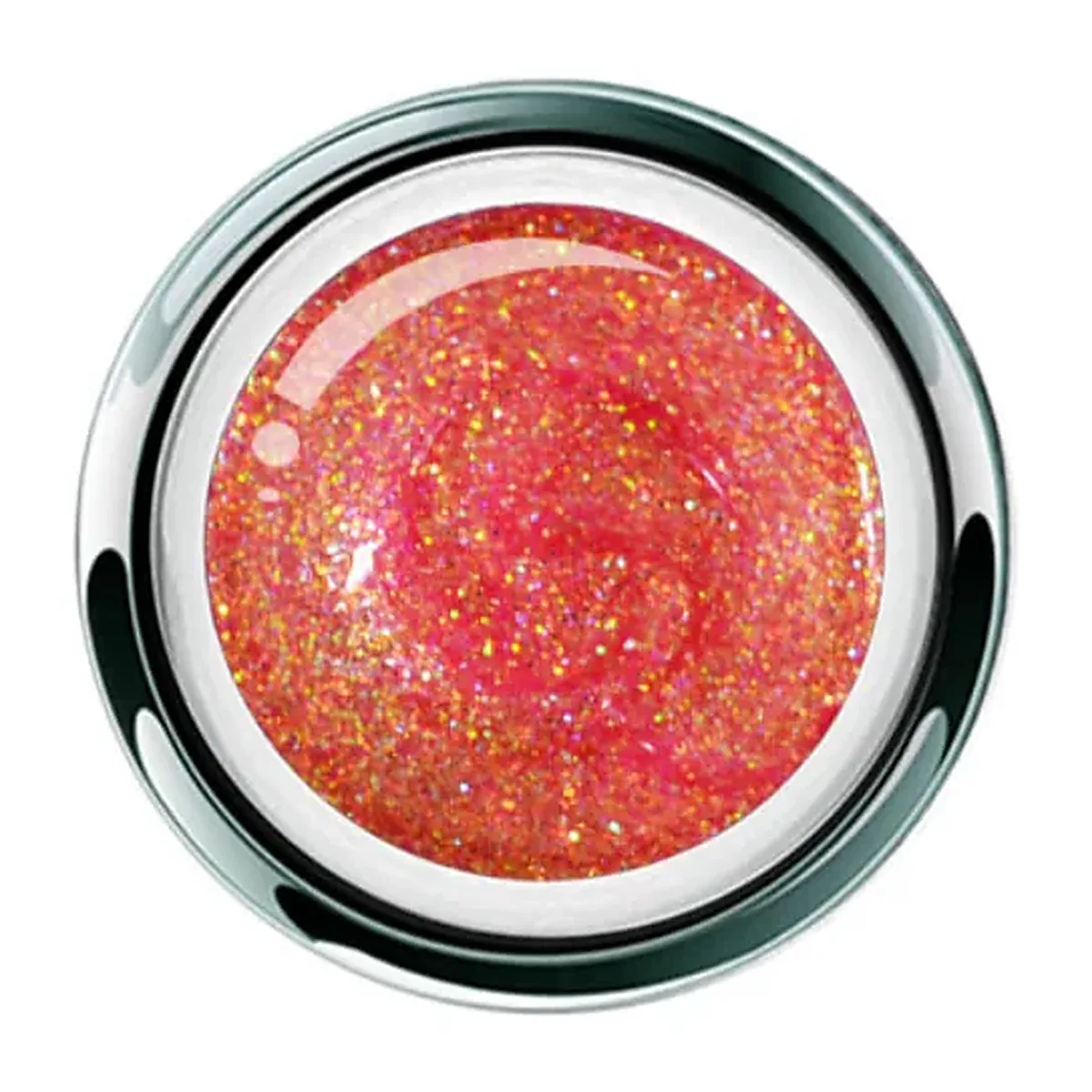 GP507 - Гель - UV/LED GEL PLAY - GLITTER SHIFTERS CORAL REEF 4g/.14oz