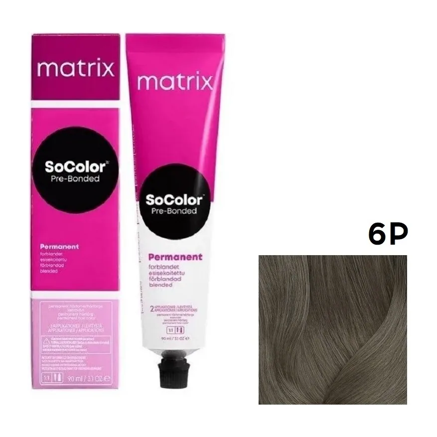 MATRIX SOCOLOR beauty 6 P Темный блондин жемчужный 90 мл