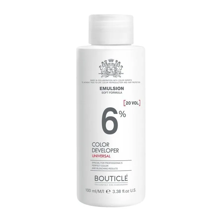 Оксидант-лосьон 6% - “Bouticle color developer" 100 мл кр 72