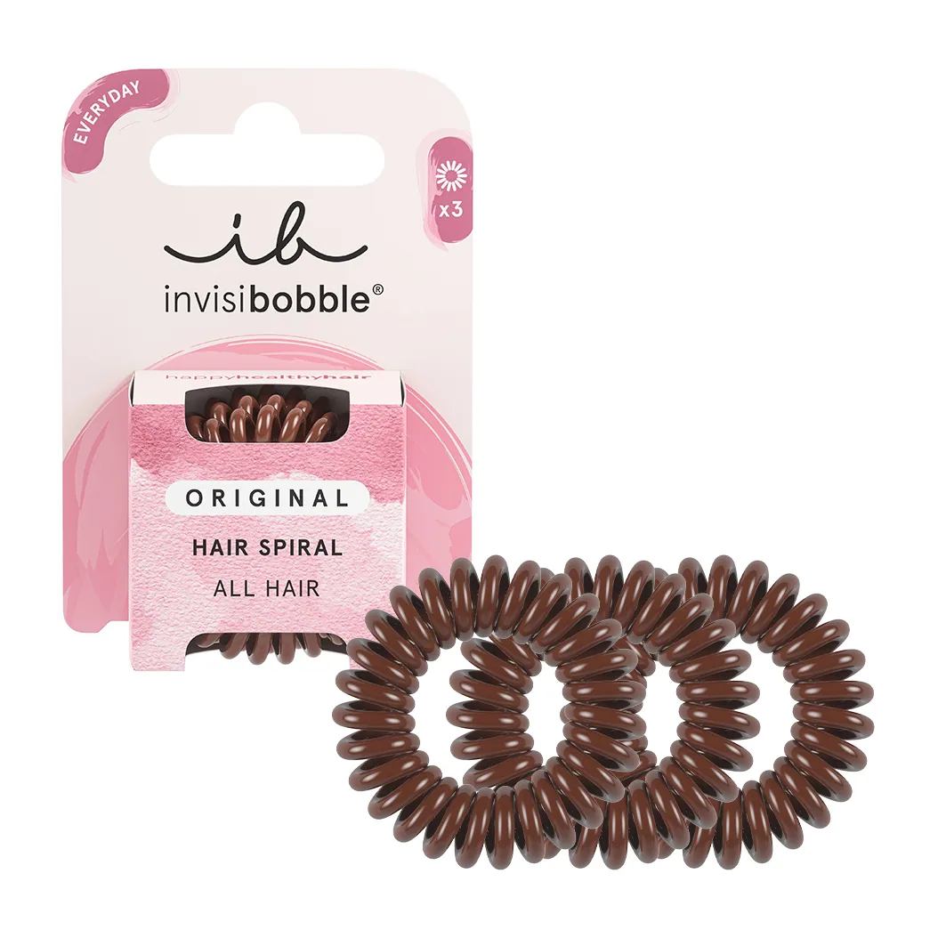 Резинка-браслет для волос invisibobble ORIGINAL Pretzel Brown