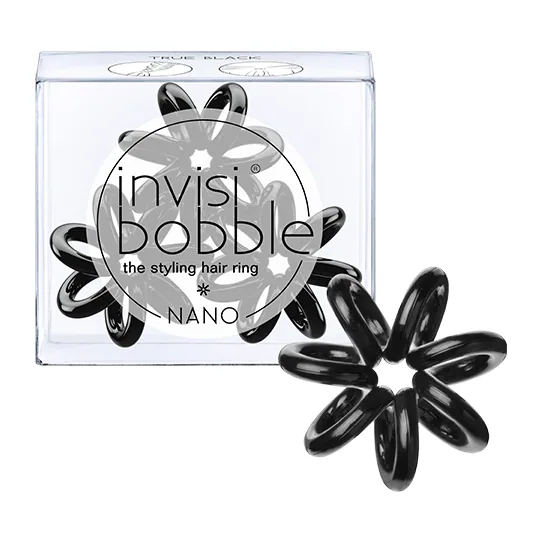 Резинка-браслет для волос invisibobble NANO True Black