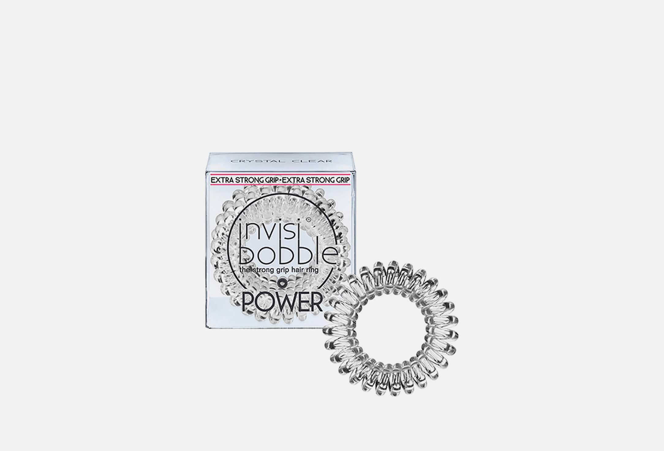 Резинка-браслет для волос invisibobble POWER Crystal Clear