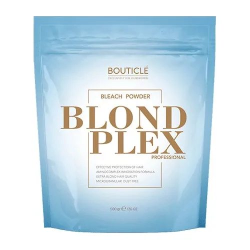 Обесцв. порошок Blond Plex с аминок. - "BOUTICLE Blond Plex Powder Bleach" - 500 гр (только ТОПОЛЬ)
