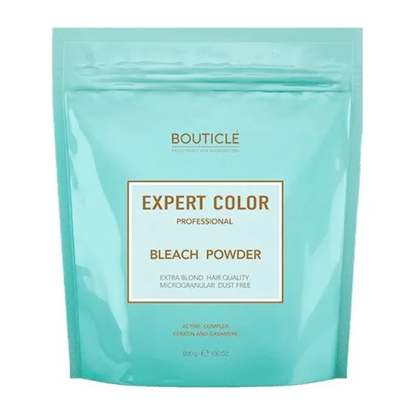 Обесцвечивающая пудра с кератином и кашемиром - "BOUTICLE Expert Color Power Bleach" - 500 гр САЛОНЫ
