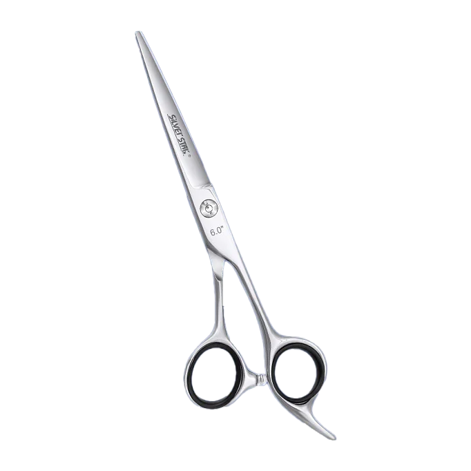 Ножницы парикмахерские 6", эргономичные, увеличенные кольца, PN 121-6 PRO