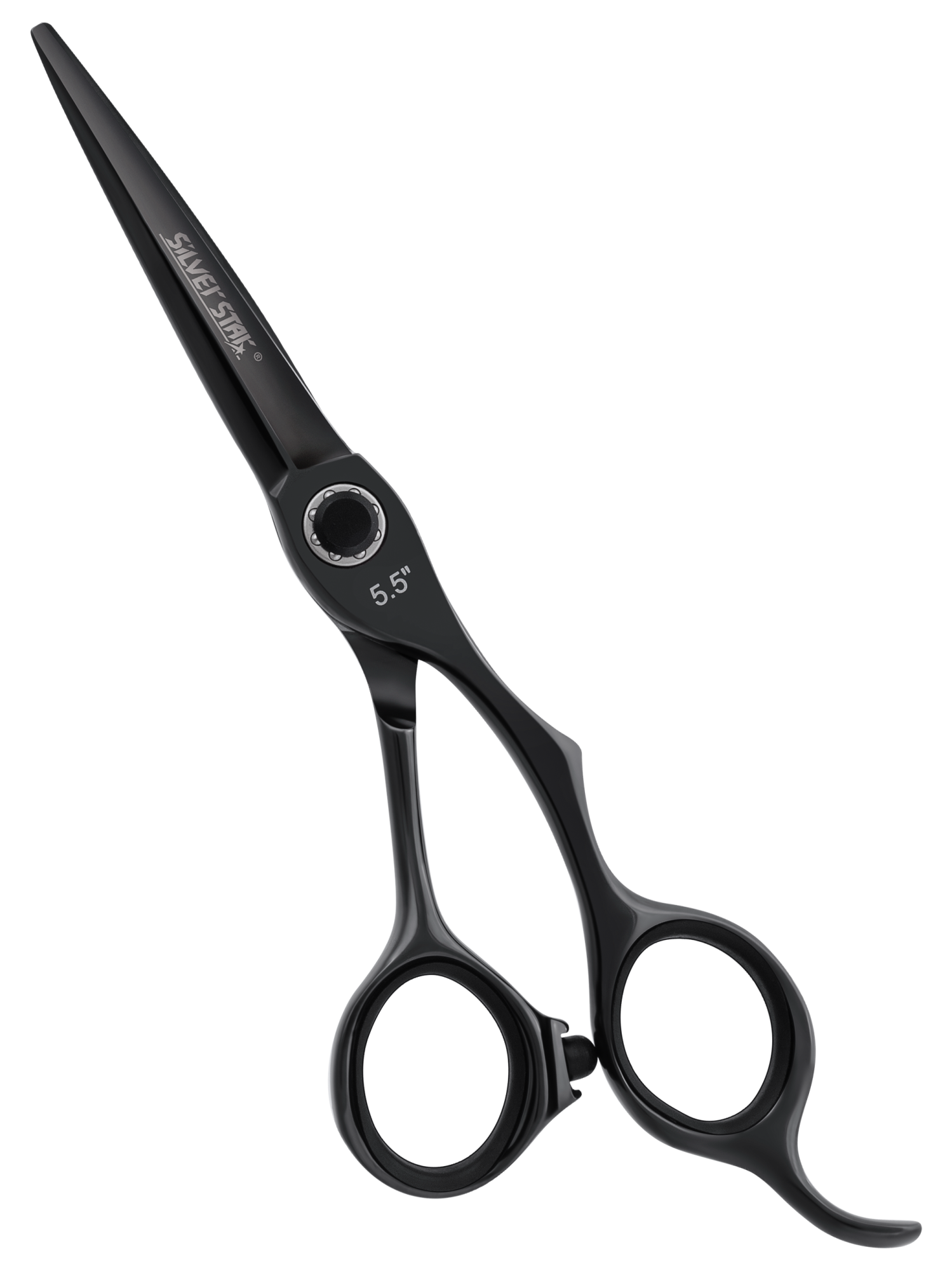 Ножницы премиальные 6", эргономичные, тонкая форма, черные, PN 135-6 premium