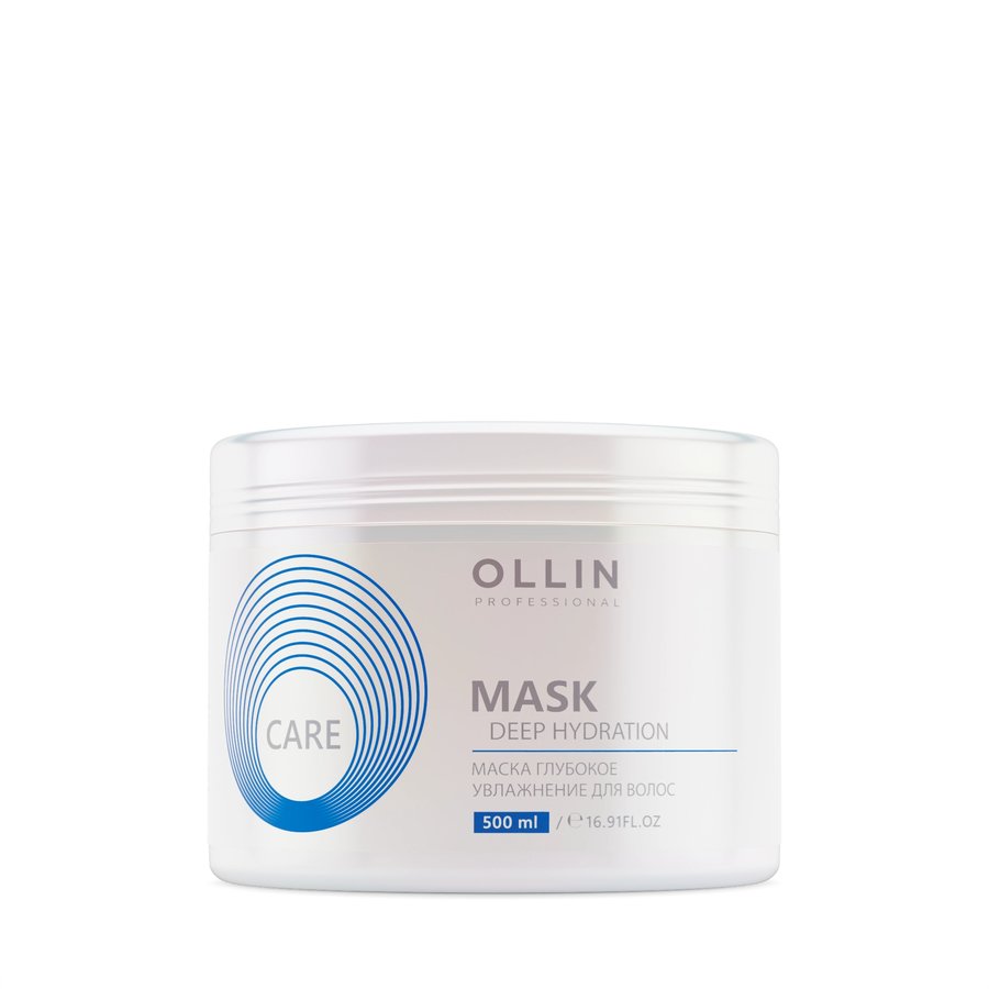 OLLIN CARE Маска глубокое увлажнение для волос 500мл/ Deep Hydration Mask For Hair  САЛОНЫ