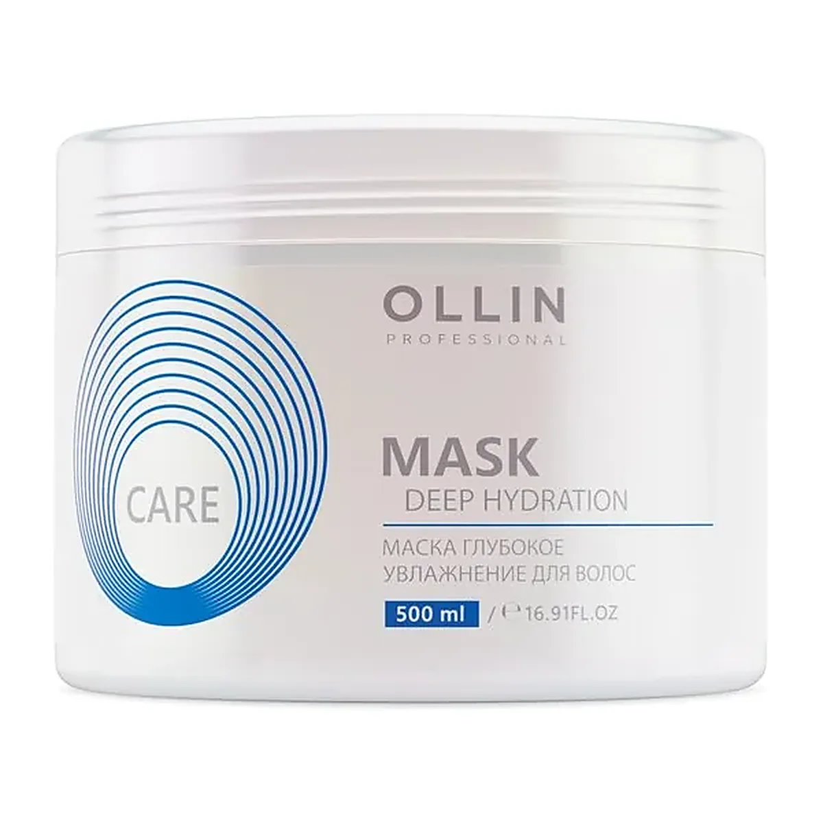 OLLIN CARE Маска глубокое увлажнение для волос 500мл/ Deep Hydration Mask For Hair САЛОНЫ