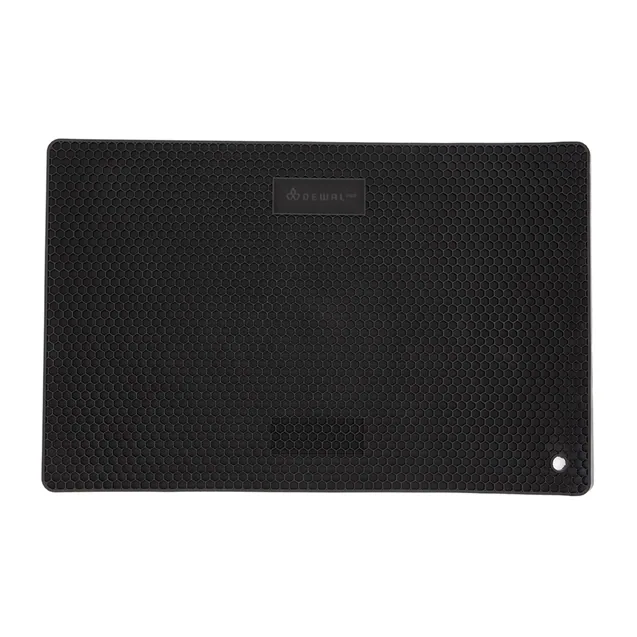 Коврик для инструментов DEWAL, силикон,черный 39 x 25 х 0.7 см