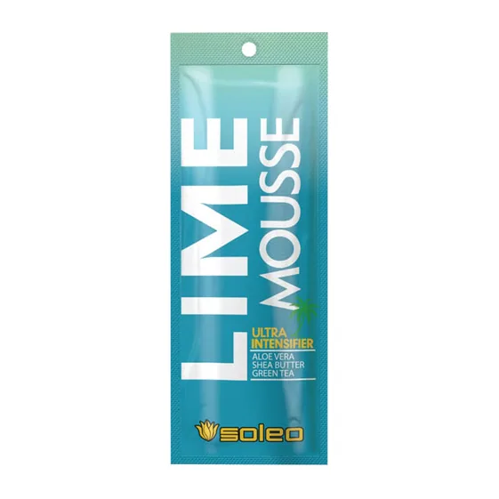 САШЕ Soleo LIME MOUSSE Крем-мусс Ультра усил. загара с маслом жожоба, молоч.протеин., зел.чаем 15 мл