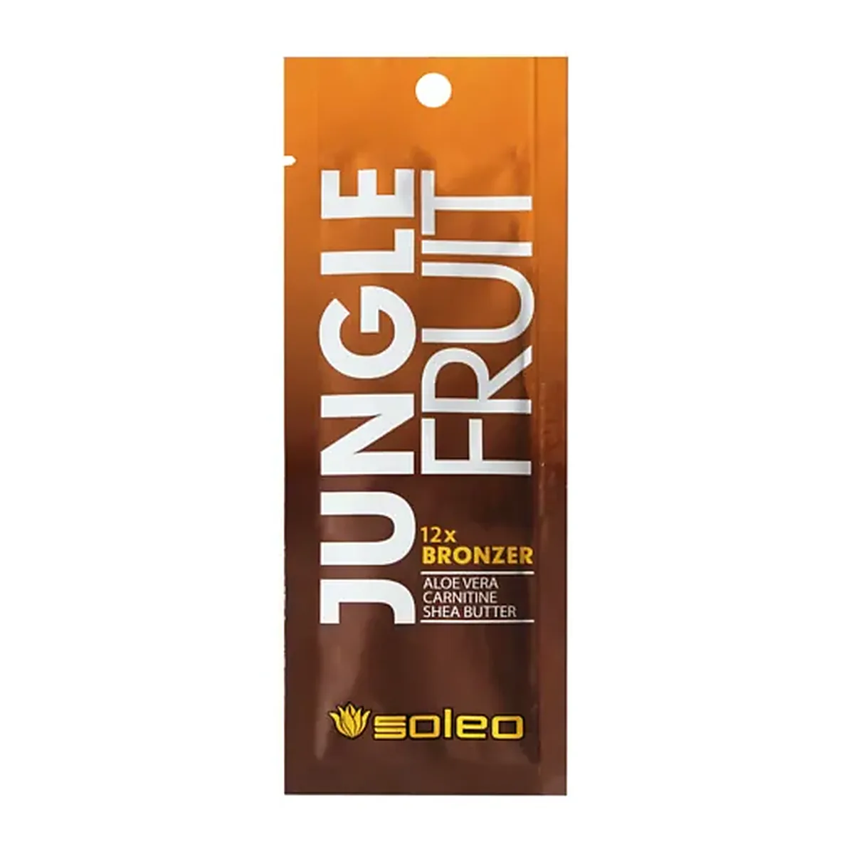 САШЕ Soleo JUNGLE FRUIT Мультибронзатор с пептидами Алоэ Вера, 12 х бронзаторов 15 мл