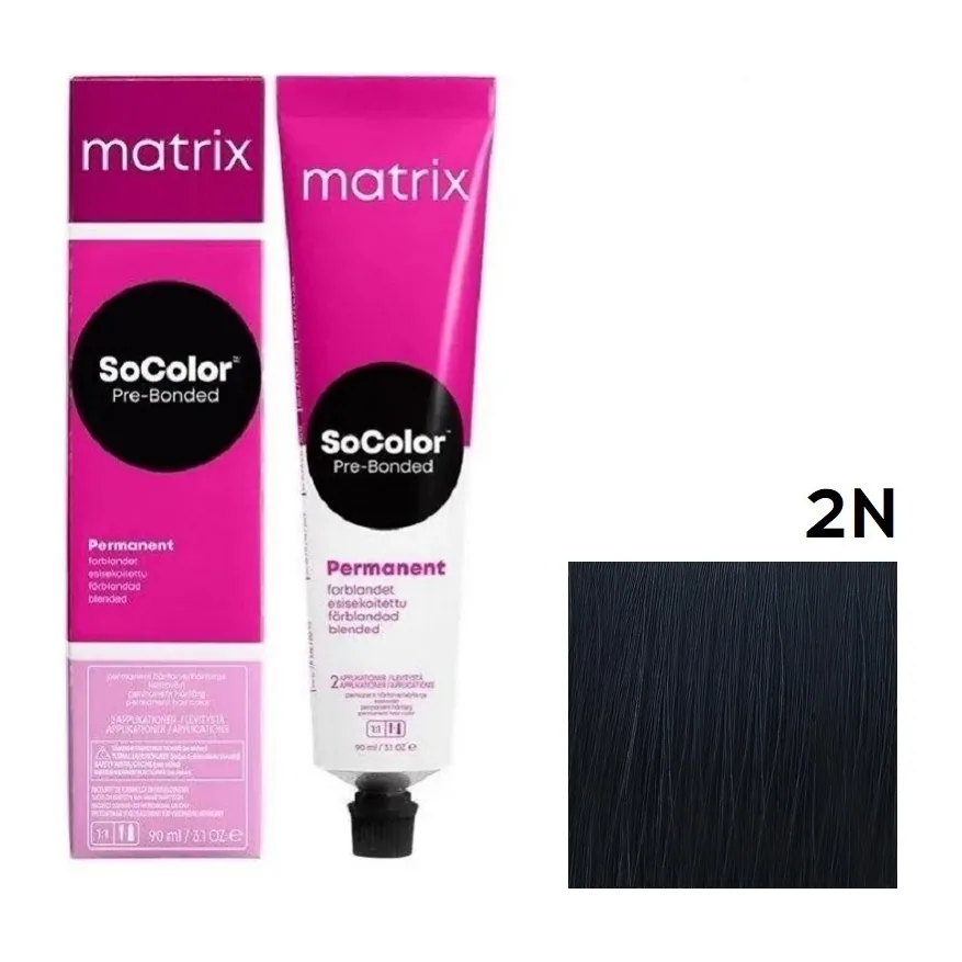 MATRIX SOCOLOR beauty 2 N черный 90 мл