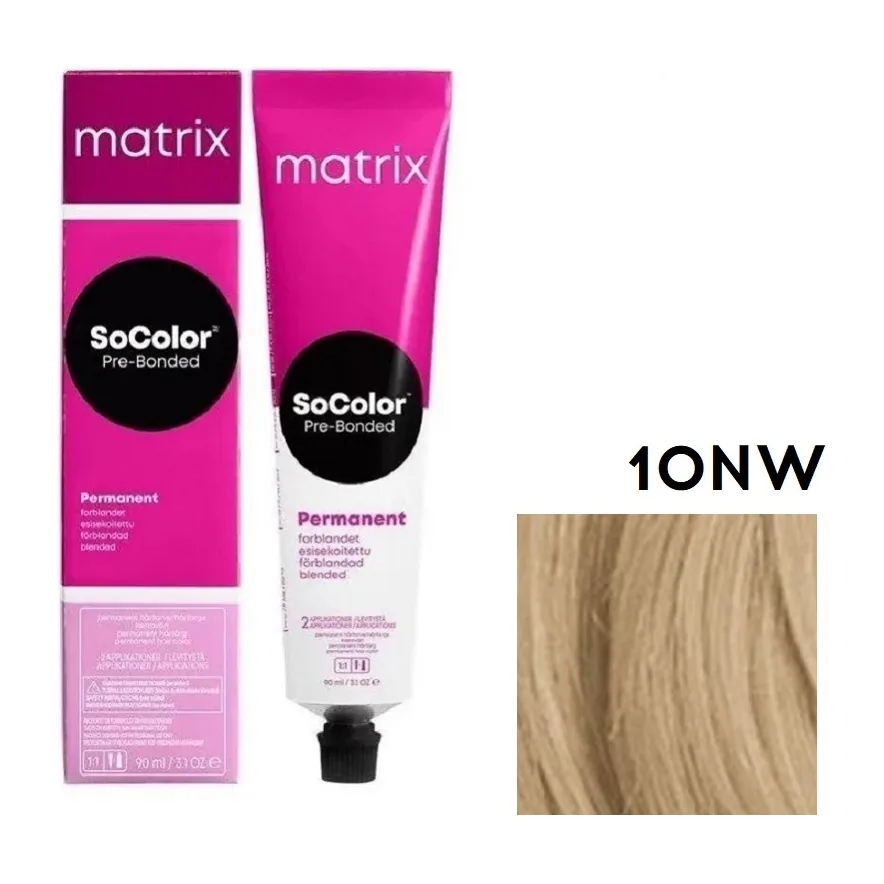 MATRIX SOCOLOR beauty 10 NW Натуральный теплый оч.светлый блондин 90 мл