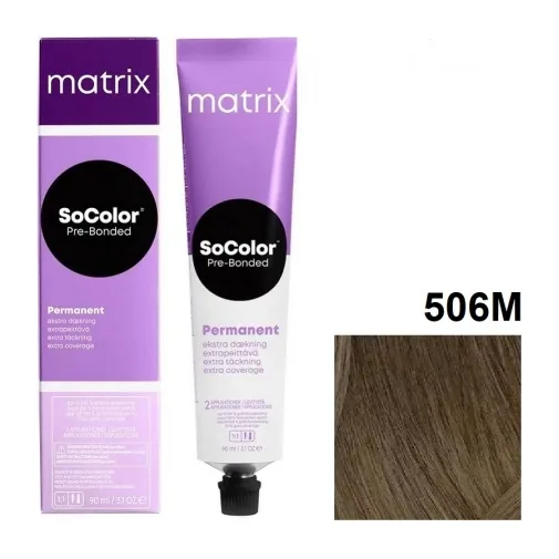 MATRIX SOCOLOR beauty 506 M темный блондин мокка 90 мл