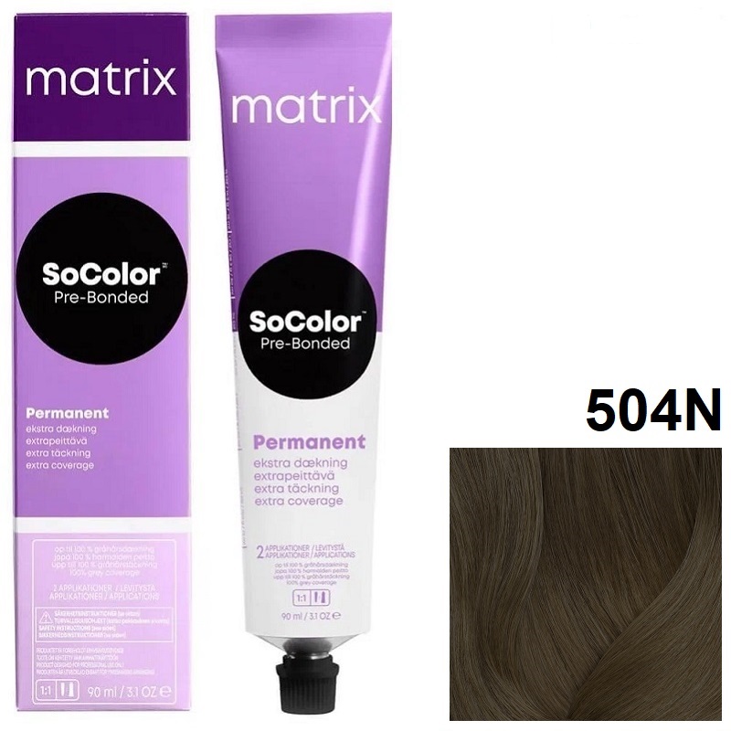 MATRIX SOCOLOR beauty 504 N Шатен 90 мл