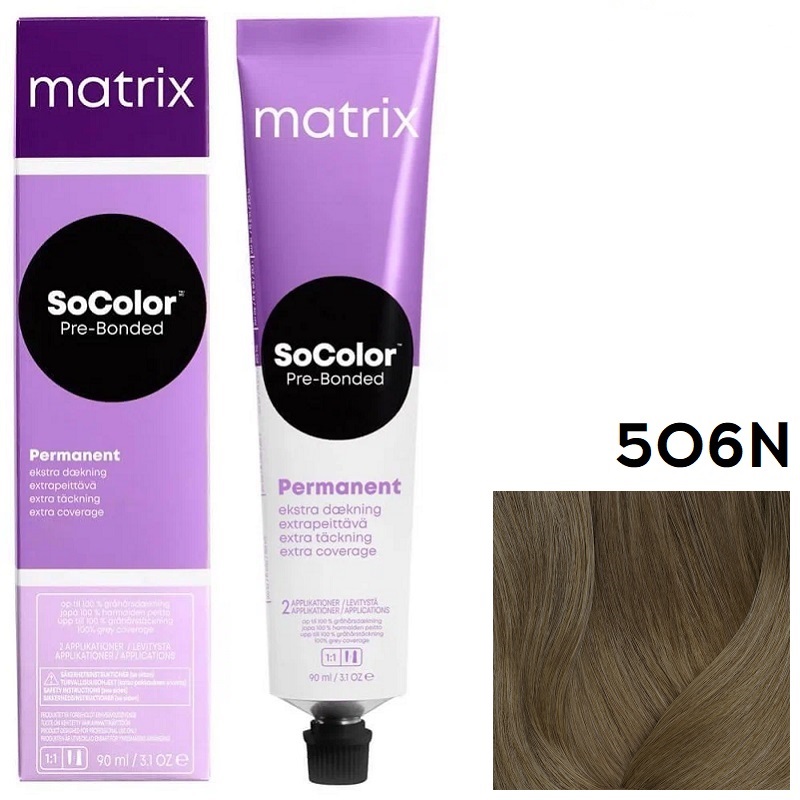 MATRIX SOCOLOR beauty 506 N темный блондин 90 мл