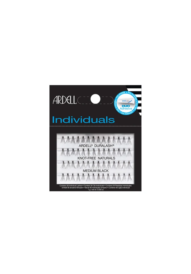 Ardell Duralash Naturals Knot-Free Flairs Medium, 1 ПАЛЕТКА пучки ресниц безуз. сред.