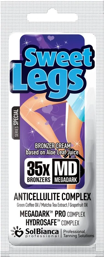 САШЕ Sweet Legs Крем для загара ног (с масло кофе и бронз.) 35*bronz(стар.4*Bronzer) 15 мл.