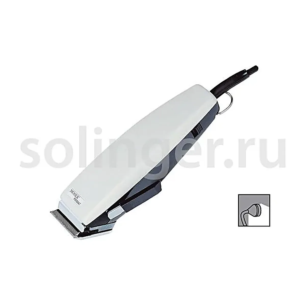 Машинка MOSER 15W вибр.серая