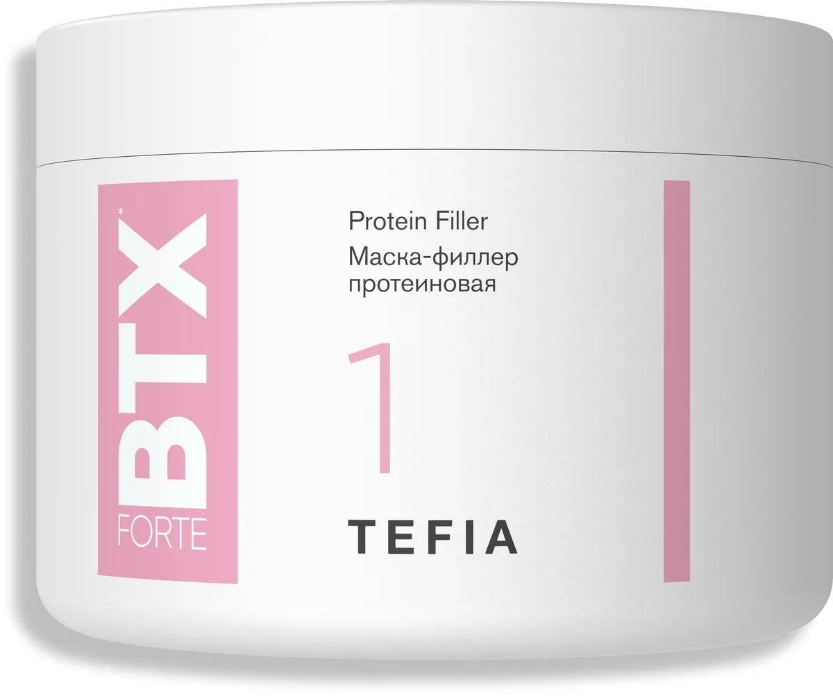 TEFIA BTX FORTE Маска-филлер протеиновая, 500 мл