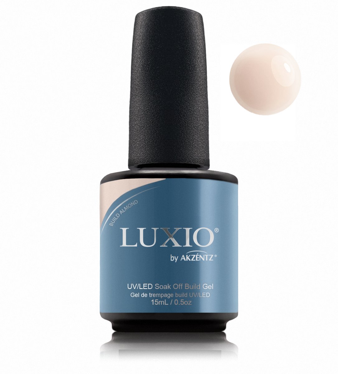 LUX-GEL-015 - LUXIO GEL - BUILD ALMOND 15 ml/Конструирующий гель