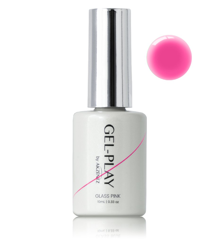Гель - UV/LED GEL PLAY - GLASS PINK 10g/.0.35oz