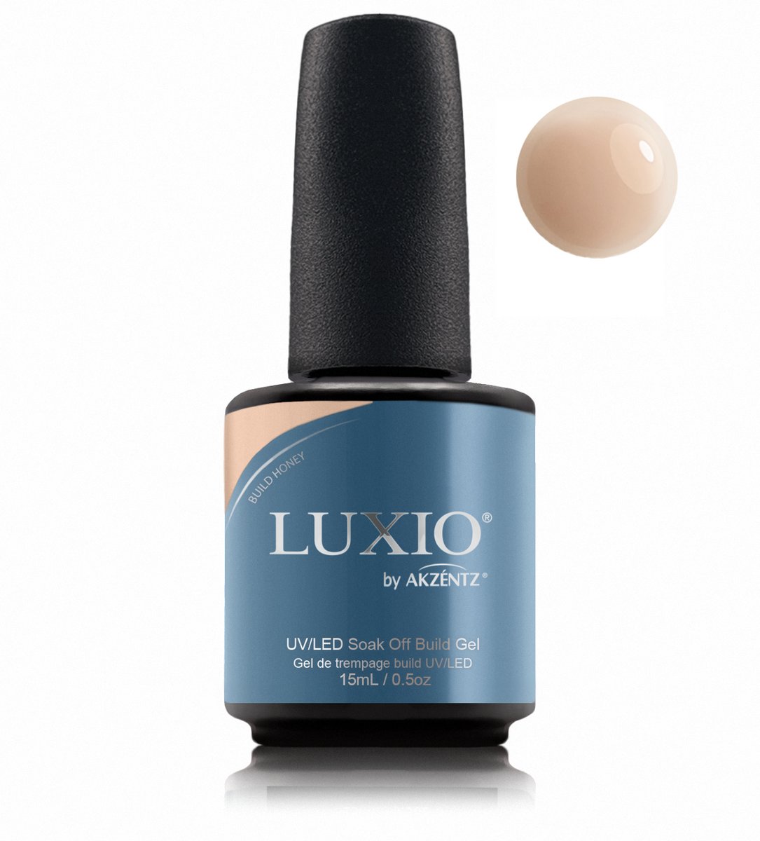 LUX-GEL-016 - LUXIO GEL - BUILD HONEY 15 ml/Конструирующий гель 