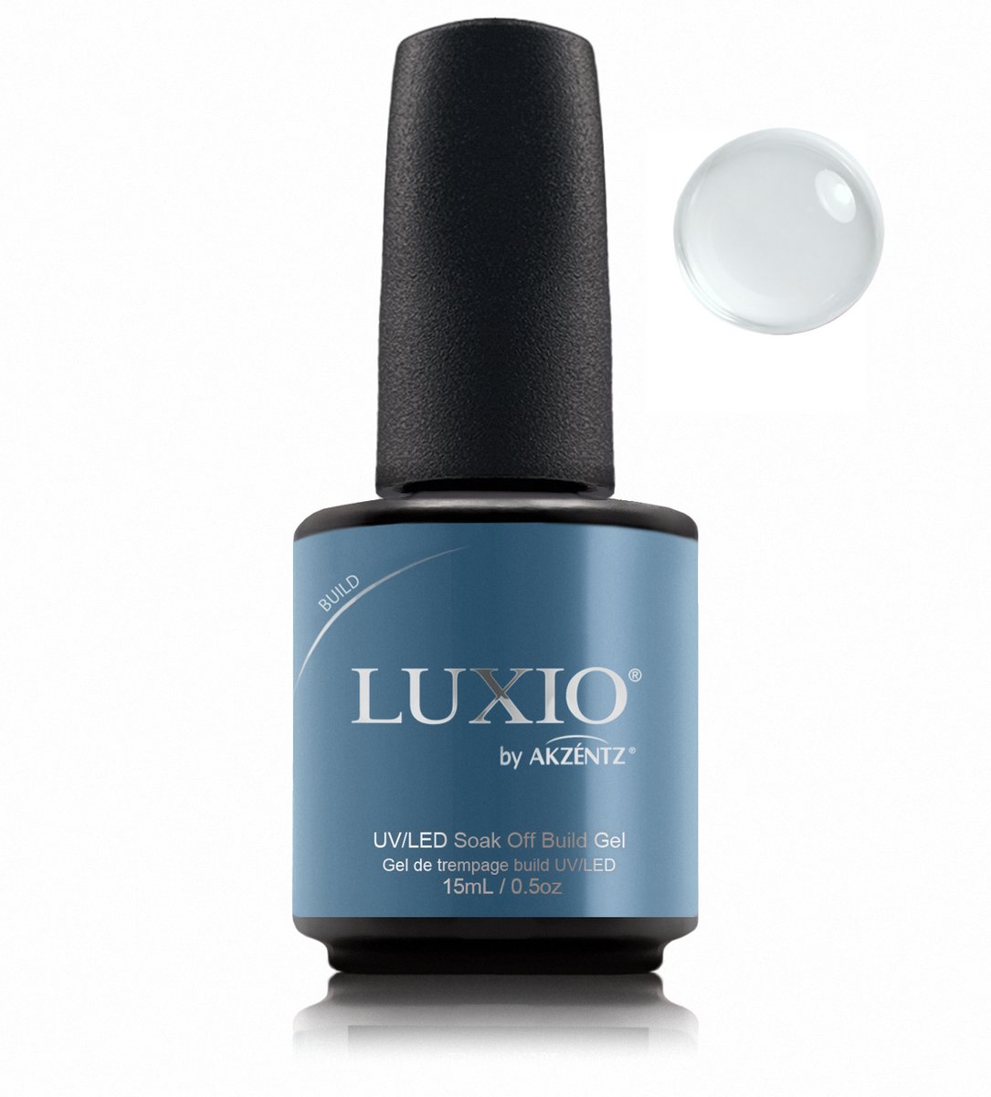 LUX-GEL-010 LUXIO GEL - BUILD (прозрачный) 15 ml/Конструирующий гель