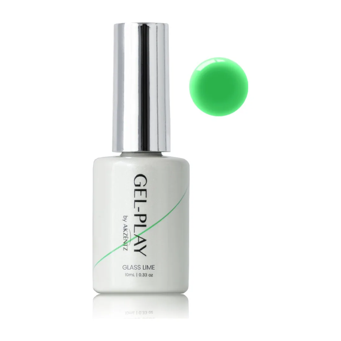 Гель - UV/LED GEL PLAY - GLASS LIME 10g/.0.35oz